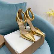 Gianvito Rossi Gold Heels 105mm - 1