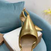 Gianvito Rossi Gold Heels 105mm - 3