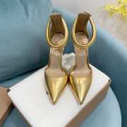 Gianvito Rossi Gold Heels 105mm - 2