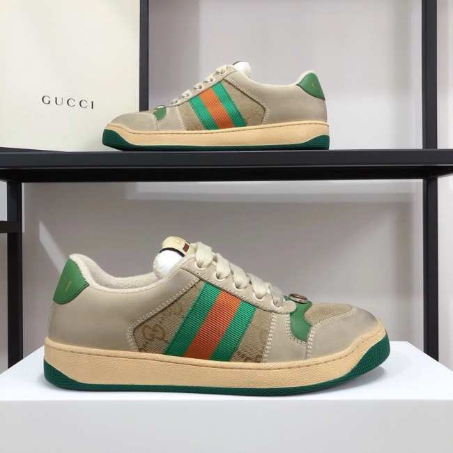 Gucci Screener Butter Leather Green - 1