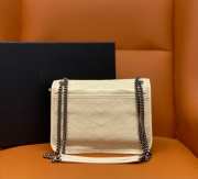 YSL Niki Bag 22cm Cream White - 6