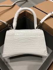 Balenciaga Hourglass Bag White 23cm - 4