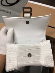 Balenciaga Hourglass Bag White 19cm - 2