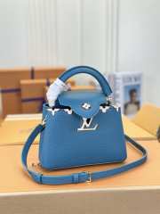 Louis Vuitton Capucines Flower Crown Mini Bag M23766 in Blue - 2