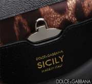 Dolce & Gabbana Sicily handbag in Black 20cm - 2