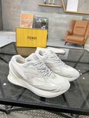 Fendi First 1 Sneakers in White - 1