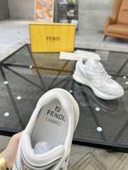 Fendi First 1 Sneakers in White - 5