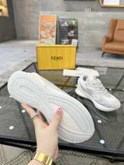 Fendi First 1 Sneakers in White - 4