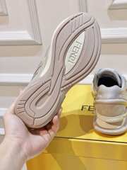 Fendi First 1 Sneakers in Grey&Pink - 2