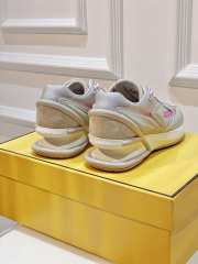 Fendi First 1 Sneakers in Grey&Pink - 3