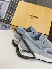 Fendi First 1 Sneakers in Grey - 3