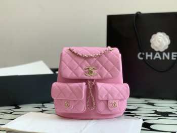 Chanel Caviar Backpack in Pink