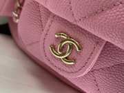 Chanel Caviar Backpack in Pink - 4