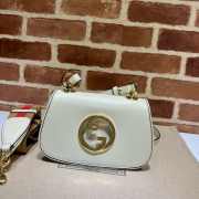 Gucci Blondie Small White Shoulder Bag 22cm - 1