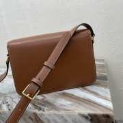 Celine Triomphe Shoulder Bag Bronze 22CM - 6