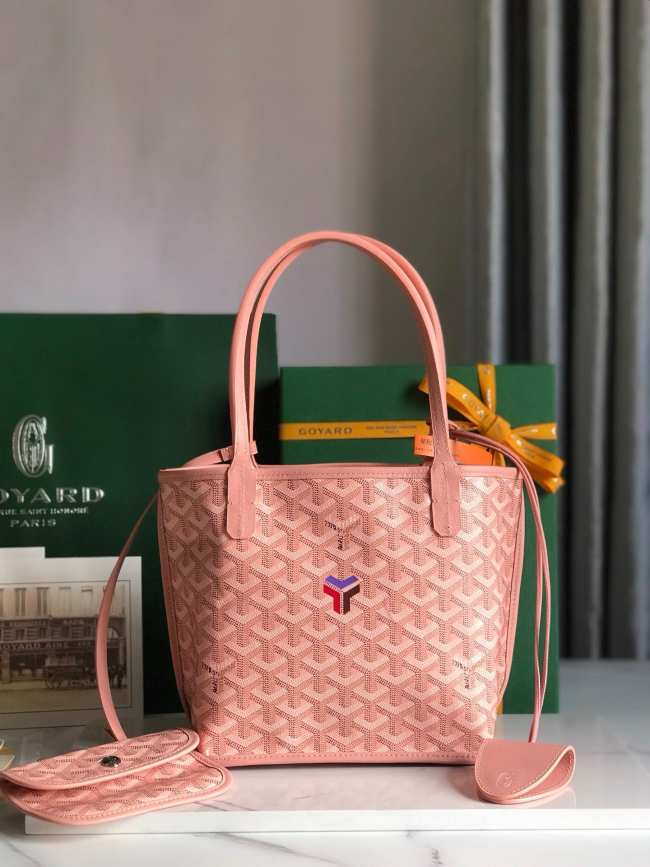 Goyard Mini Anjou Pink Bag 20cm - 1