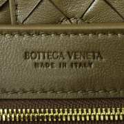 Bottega Veneta Small Andiamo Intrecciato Suede Olive 25cm - 4