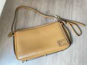 Fendi Simply Medium Beige Leather Bag - 5