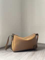 Fendi Simply Medium Beige Leather Bag - 3