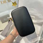 Dior Small Jolie Bucket Black Bag 17cm - 4