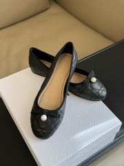 Dior Ballet Flat Black Quilted Cannage Calfskin - 5