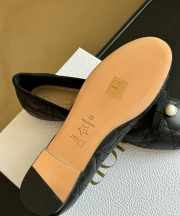 Dior Ballet Flat Black Quilted Cannage Calfskin - 2