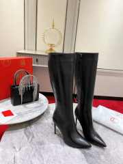 Christian Louboutin Kate Botta 85 leather knee boots - 1