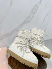 Miu Miu Ski Boots In Ivory - 5