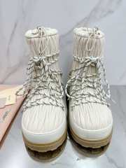 Miu Miu Ski Boots In Ivory - 4