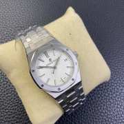 Audemars Piguet Royal Oak White Dial Watch - 6