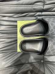 Gucci Black&Grey Slipper - 5