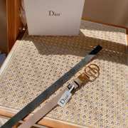 Dior 30 Montaigne Reversible Belt 2cm - 2