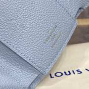 Louis Vuitton Victorine Wallet Monogram Empreinte Leather Blue Hour M83271 - 5