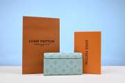 Louis Vuitton Mahina Multicle 4 Wallet Blue - 2