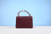 Chanel Trendy CC Handbag in Red&Gold - 5