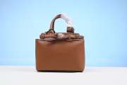 Celine Teen Conti Bag in natural calfskin Tan - 1