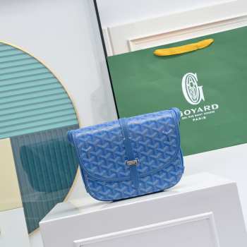 Goyard Belvédère PM Bag In Sky Blue