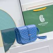 Goyard Belvédère PM Bag In Sky Blue - 4