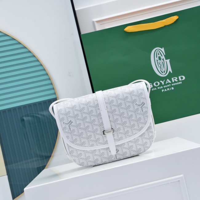 Goyard Belvédère PM Bag In White - 1