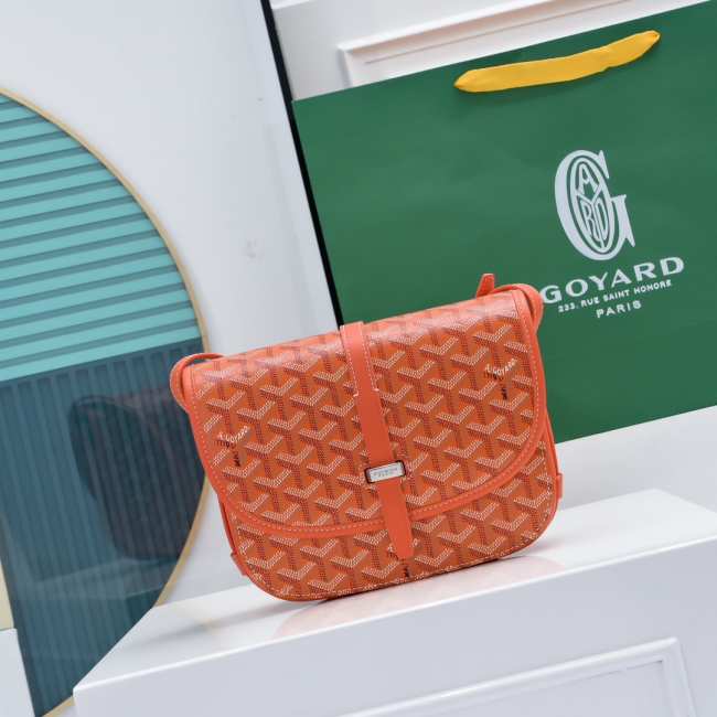 Goyard Belvédère PM Bag In Orange - 1