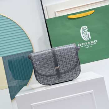 Goyard Belvédère PM Bag In Grey