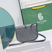 Goyard Belvédère PM Bag In Grey - 5