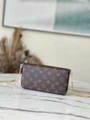 Louis Vuitton Pochette Accessoires Monogram Canvas Pink M80863 21cm - 5