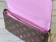 Louis Vuitton Pochette Accessoires Monogram Canvas Pink M80863 21cm - 3