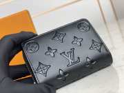 lv monogram wallet black 11cm - 2